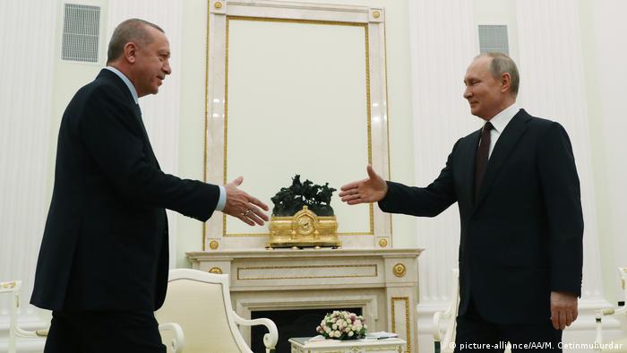 Russland Moskau | Recep Tayyip Erdogan und Vladimir Putin