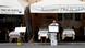 Italien Coronavirus leeres Restaurant in Rom Italien Coronavirus leeres Restaurant in Rom