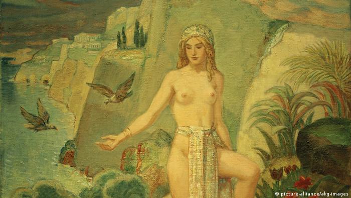 Painting of Aphrodite from around 1920 (picture-alliance/akg-images)