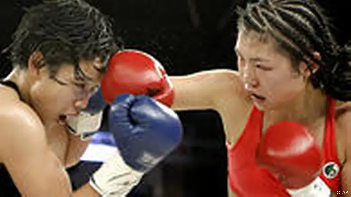 Nordkorea Sport Boxen Choi Hyun Mi (AP)