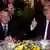 Jair Bolsonaro e Donald Trump em jantar na Flórida
