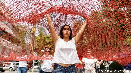 Guadalajara - Protesta pidiendo justicia para las víctimas de la violencia contra la mujer.