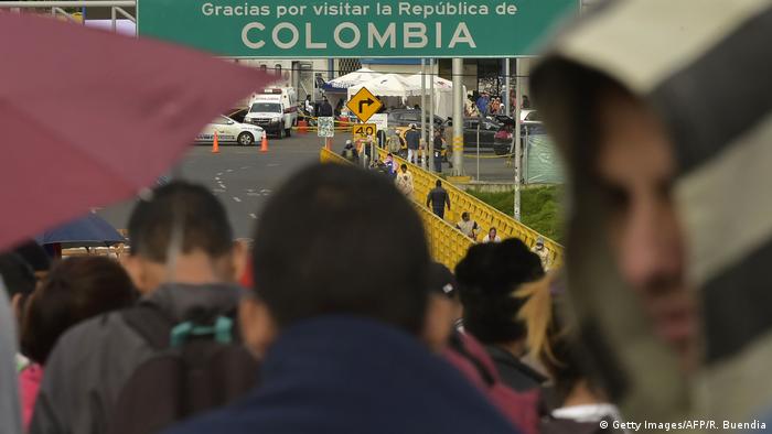 Symbolbild- Grenze - Venezuela - Kolumbien - Krise
