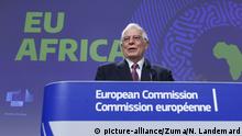March 9, 2020, Brussels, Brussels, Belgium: European Foreign Minister Josep Borrell today held a press conference on European strategy in Africa. (Credit Image: © Nicolas Landemard/Le Pictorium Agency via ZUMA Press |