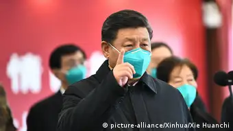 China Coronavirus Xi Jinping besucht Wuhan