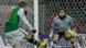 Leverkusen's goalkeeper Rene Adler Leverkusen's goalkeeper Rene Adler