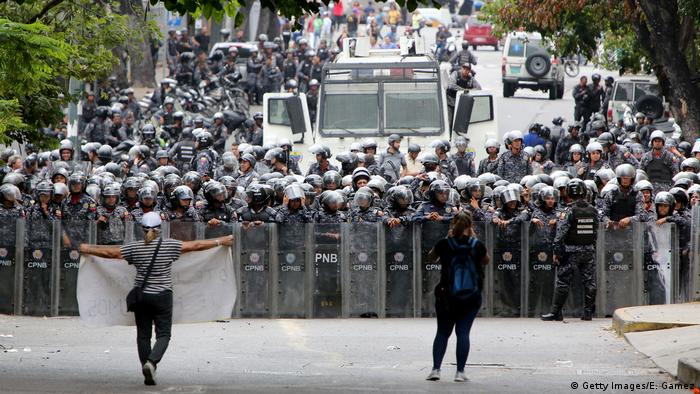 Venezuela: Proteste der Opposition in Caracas