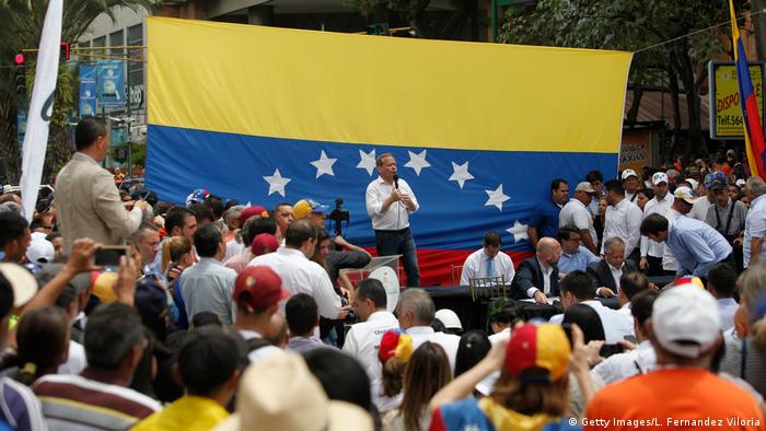 Venezuela: Proteste der Opposition in Caracas