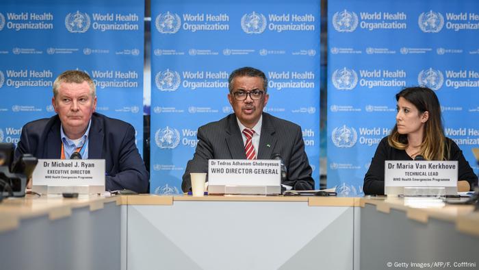 Schweiz | Pressekonferenz: Weltgesundheitsorganisation WHO - Ausbreitung des Coronavirus wird als Pandemie eingestuft