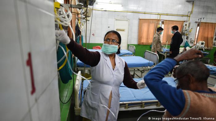 Indien Neu Delhi | Hindu Rao Krankenhaus (Imago Images/Hindustan Times/S. Khanna)