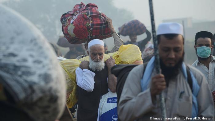 Pakistan Raiwind muslimische Pilger