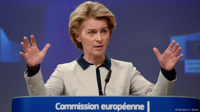 Brüssel PK Ursula von der Leyen