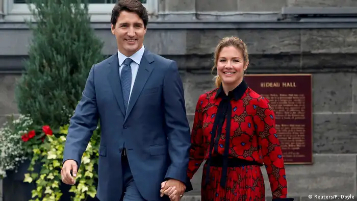 Justin and Sophie Gregoire Trudeau (Reuters/P. Doyle)