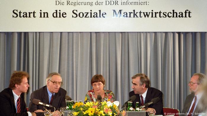 DDR - Währungsumstellung Waigel Romberg