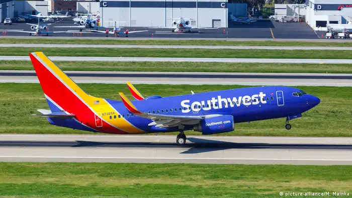 Southwest Airlines Boeing 737-700 Flugzeug - Flughafen San Jose
