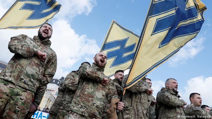 Ukrajinski dobrovoljci iz pukovnije Azov
