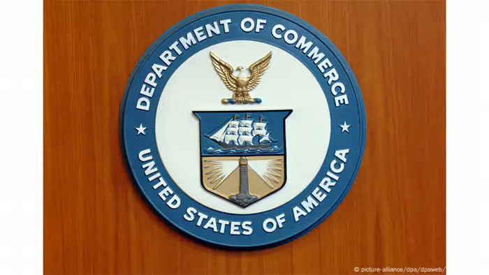Wappen der US-Ministerien - Handel | Department of Commerce (picture-alliance/dpa/dpaweb/T. Brakemeier)
