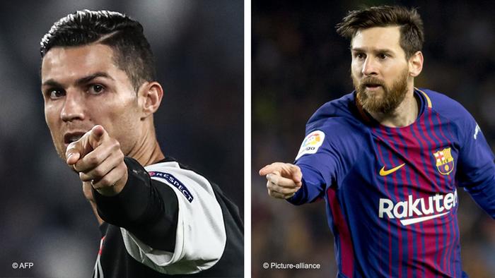CR7 e Lionel Messi vão encontrar-se na fase de grupos da Liga dos Campeões