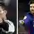 Kombobild Cristiano Ronaldo und Leo Messi