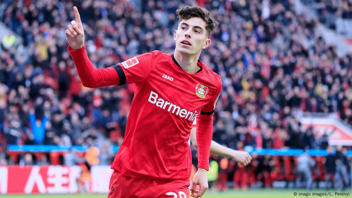 Bundesliga Kai Havertz Captures Imagination Of Fans As The World Watches Sports German Football And Major International Sports News Dw 18 05 2020