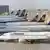 Lufthansa planes at the airport