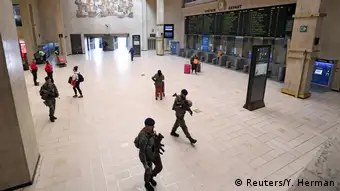 Belgien Lockdown in Brüssel