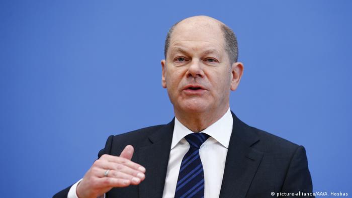 Berlin Finanzminister Olaf Scholz