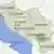 Karte ehemaliges Jugoslawien Slowenien, Kroatien, Bosnien und Herzigowina, Serbien, Montenegro, Highlight: Kosovo; Mazedonien Grafik DW-Grafik Deutsch Olof Pock Datum 25.02.2010