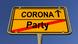 Symbolbild Ortsschild Coronavirus ohne Party Symbolbild Ortsschild Coronavirus ohne Party