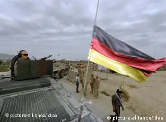 在阿富汗的德国士兵