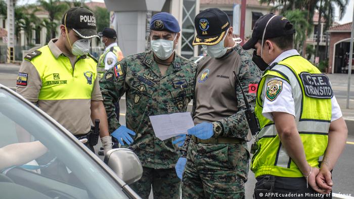 Ecuador Coronavirus Ausnahmezustand Armee kontrolliert