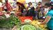 People at market in India People at market in India