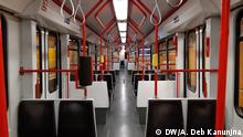 März 2020
Pendeln während der Coronakrise: Leerer Regionalzug in NRW
