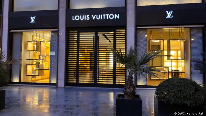 Italien Louis Vuitton Laden in Palermo
