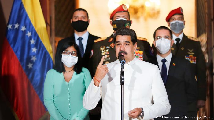 Venezuela Coronavirus Nicolas Maduro (AFP/Venezuelan Presidency/J. Zerpa)