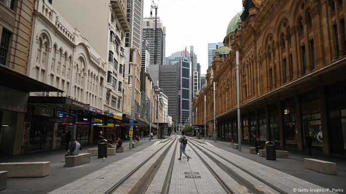 Australien Sydney Ausgangsbeschränkung Coronavirus