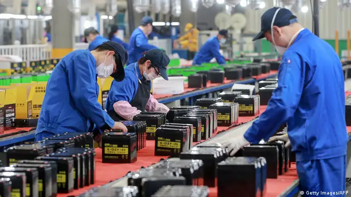 中国的电池技术处于领先地位