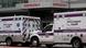 Coronavirus USA New York Ambulanzfahrzeuge NYU Langone Hospital Coronavirus USA New York Ambulanzfahrzeuge NYU Langone Hospital