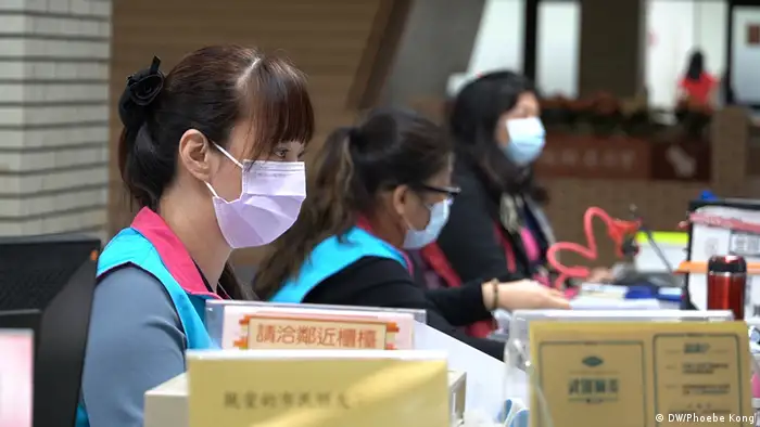 Taiwan Produktion von Schutzmasken