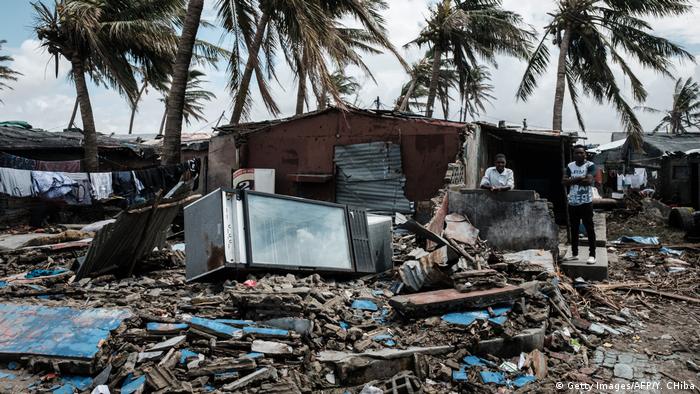 Mosambik Beira nach dem Zyklon Idai