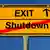 Symbolbild Exit Shutdown