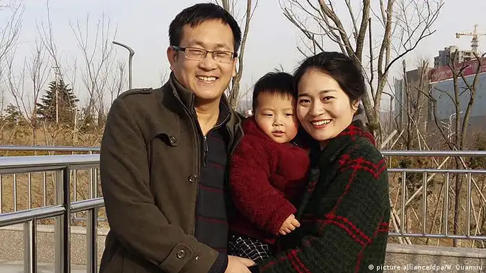 Menschenrechtsanwalt Wang Quanzhang und Li Wenzu