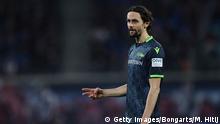 LEIPZIG, GERMANY - JANUARY 18: Neven Subotic of Union Berlin looks on during the Bundesliga match between RB Leipzig and 1. FC Union Berlin at Red Bull Arena on January 18, 2020 in Leipzig, Germany. (Photo by Maja Hitij/Bongarts/Getty Images)