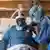 BdTD Italien Turin Patient mit Schnorchelmaske