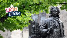 Das Bronze-Denkmal von Johann-Sebastian Bach auf dem Leipziger Thomaskirchhof vor der Thomaskirche, aufgenommen am Freitag (16.05.2008). Am 17.05.1908 wurde ihm zu Ehren das von Carl Seffner geschaffene Denkmal eingeweiht. Hundert Jahre später, am Sonntag (18.05.2008), begeht die Stadt Leipzig und die Bachgesellschaft einen Festakt zu 100 Jahre Bachdenkmal. Der Komponist Bach (1685-1750) wirkte ab 1732 als Thomaskantor in der Leipziger Thomaskirche und starb auch in Leipzig. Foto: Peter Endig dpa/lsn +++(c) dpa - Report+++