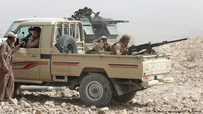 Єменські солдати, що воюють проти хуситів