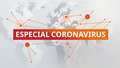 DW Especial Coronavirus Covid-19 Spezial Sendungslogo spanisch