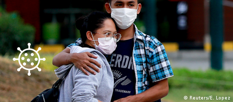 Foto simbol wabah virus corona