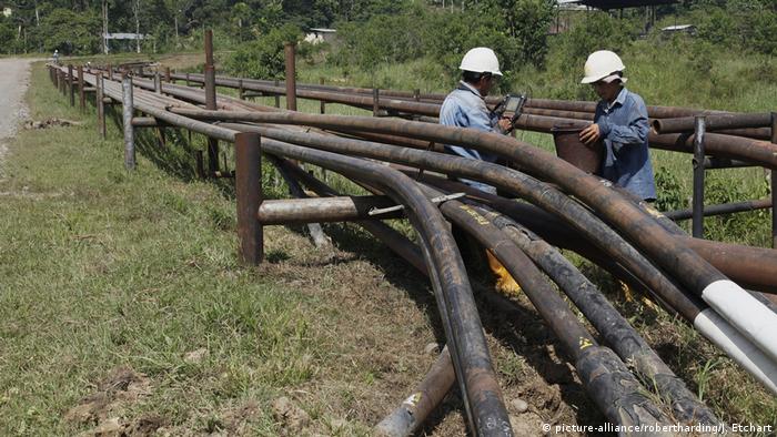 Ecuador Erdöl-Pipeline ARCHIV