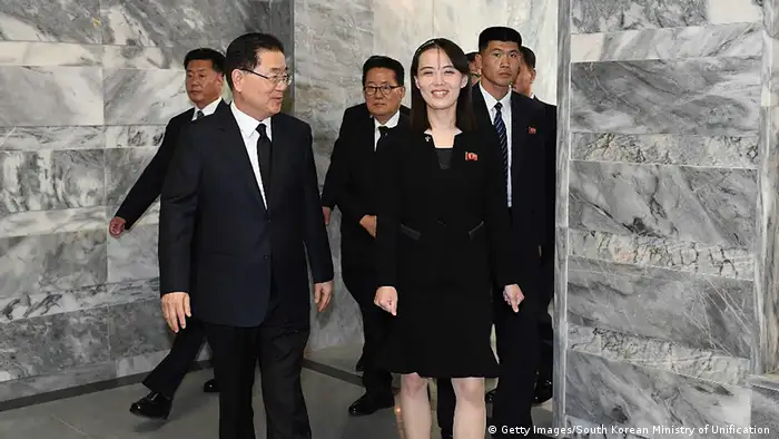 Kim Yo Jong Nordkorea (Getty Images/South Korean Ministry of Unification )